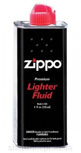 Бензин Zippo для запальничок 125 ml 3141R від компанії ВОЄНТОРГ Шериф - фото 1