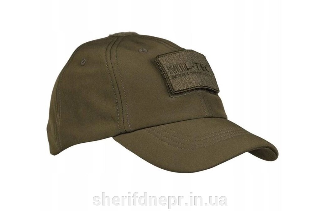 Бейсболка SOFTSHELL BASEBALL CAP, Olive 12317501 від компанії ВОЄНТОРГ Шериф - фото 1