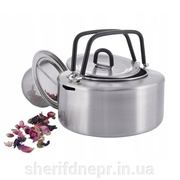 Чайник Tatonka Teapot 1.0L, Silver TAT 4017.000 від компанії ВОЄНТОРГ Шериф - фото 1