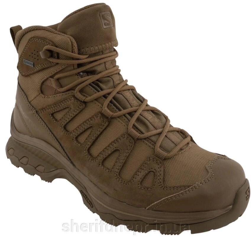 Черевики Salomon Quest Prime Forces GTX MID Coyote від компанії ВОЄНТОРГ Шериф - фото 1