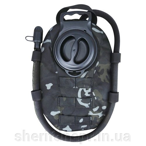 Гідратор тактичний KOMBAT UK Molle Aqua Bladder мультикам чорний від компанії ВОЄНТОРГ Шериф - фото 1