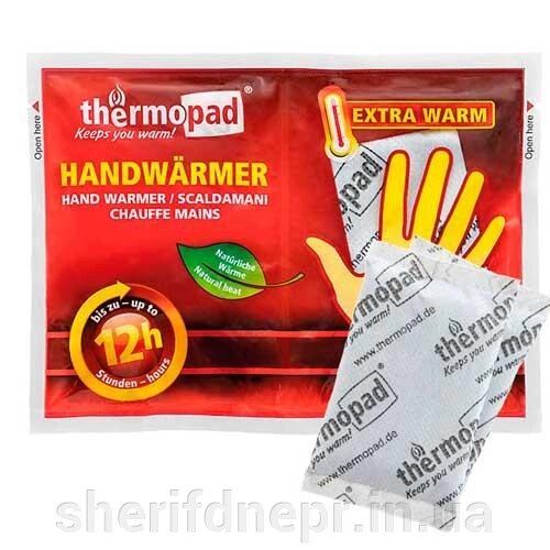 Хімічна грілка для рук Thermopad Hand Warmer TPD 78010 tp Thermopad Hand Warmer TPD 78010 tp від компанії ВОЄНТОРГ Шериф - фото 1