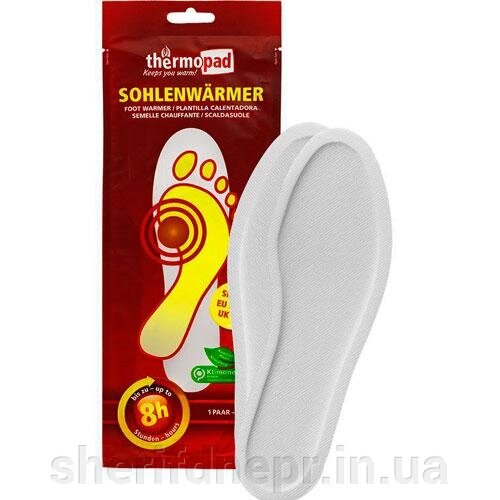 Хімічна грілка-устілка для ніг Thermopad Foot Warmer розмір XL від компанії ВОЄНТОРГ Шериф - фото 1