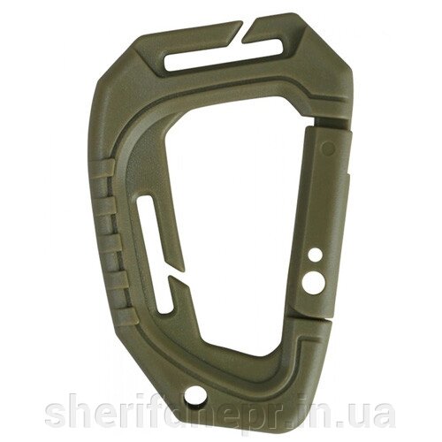 Карабін пластиковий 1шт. KOMBAT UK Spec-Ops Carabiner від компанії ВОЄНТОРГ Шериф - фото 1