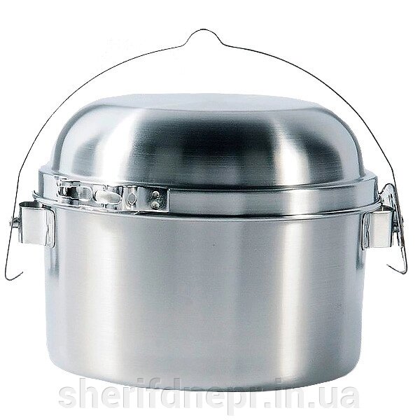 Котелок із кришкою Tatonka Kettle 1.0, Silver від компанії ВОЄНТОРГ Шериф - фото 1