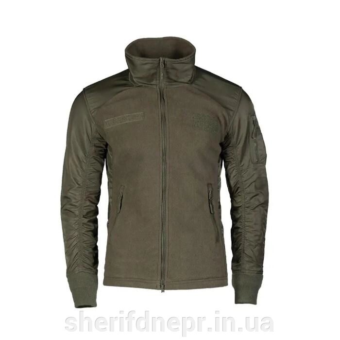 Куртка тактична флісова Mil-Tec USAF Jacket (Ranger Green) від компанії ВОЄНТОРГ Шериф - фото 1