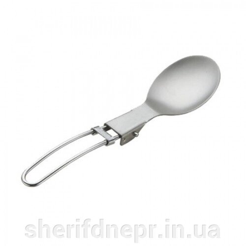 Ложка складна туристична Pinguin Spoon Steel (PNG 625) від компанії ВОЄНТОРГ Шериф - фото 1