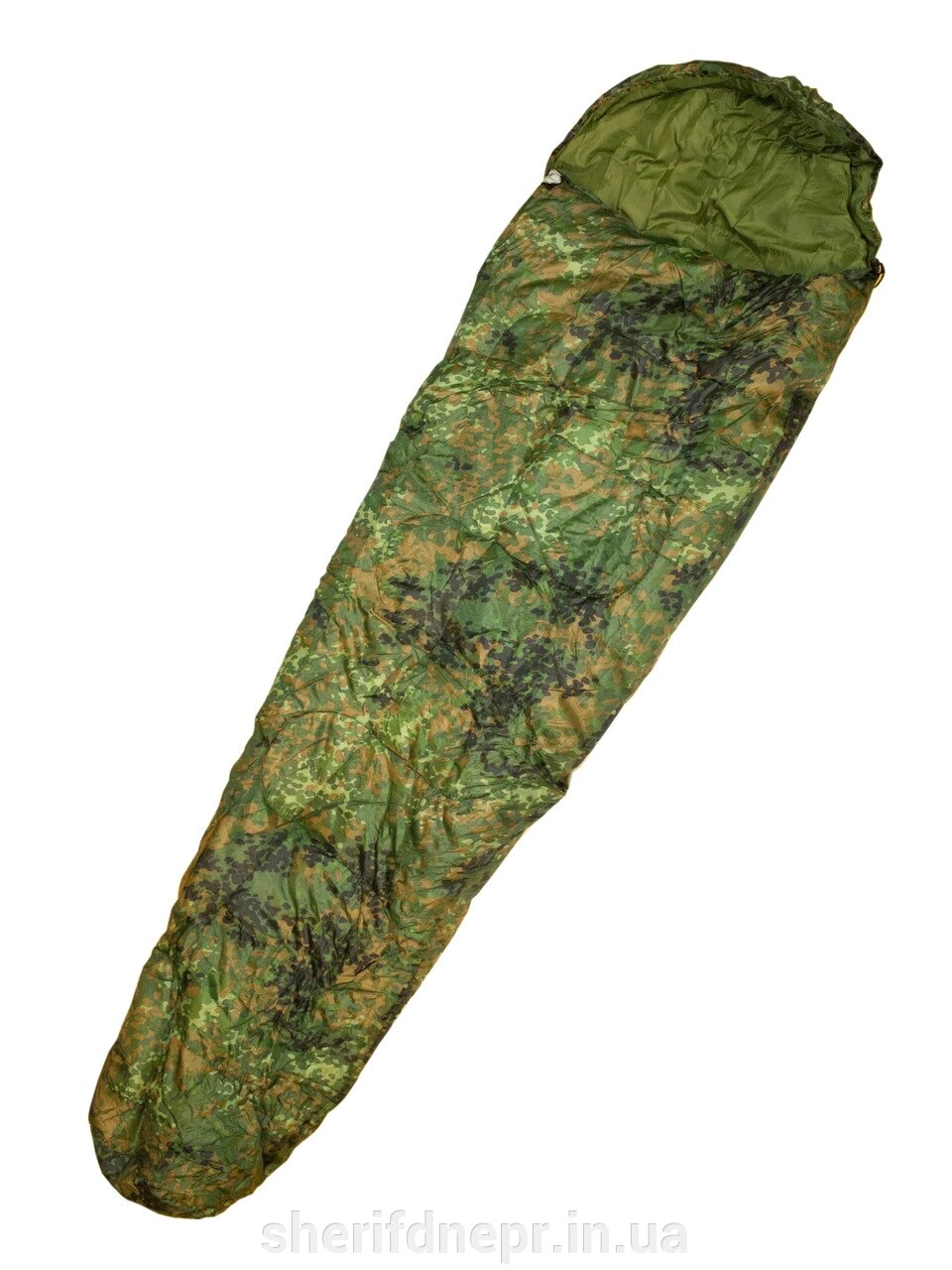 Мішок спальний Max Fuchs Hollow Fiber Flecktarn від компанії ВОЄНТОРГ Шериф - фото 1