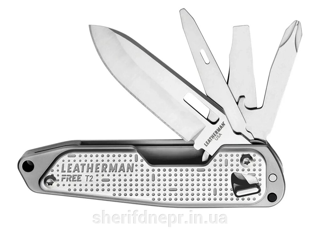 Мультитул Leatherman Free T2 832682 від компанії ВОЄНТОРГ Шериф - фото 1