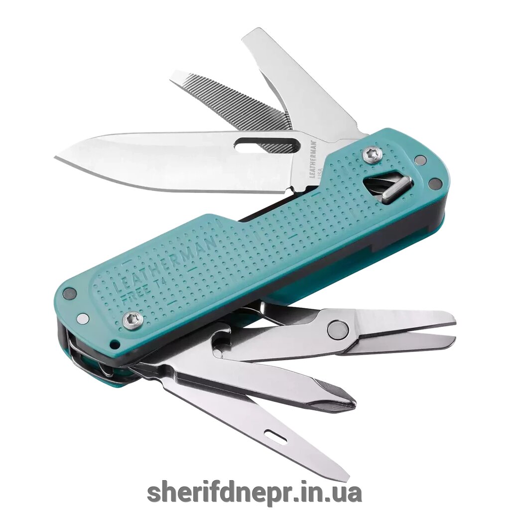 Мультитул Leatherman Free T4 Arctic 832867 від компанії ВОЄНТОРГ Шериф - фото 1