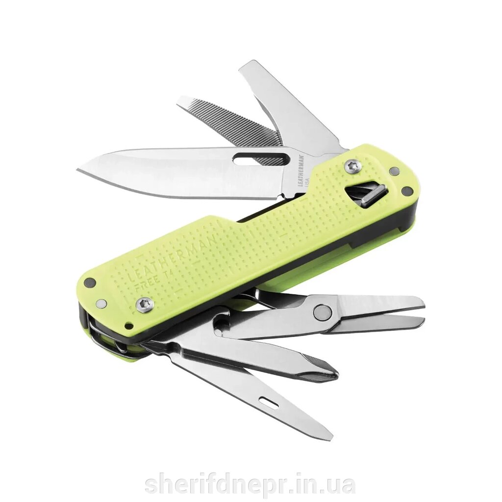 Мультитул Leatherman Free T4 Lunar 832883 від компанії ВОЄНТОРГ Шериф - фото 1