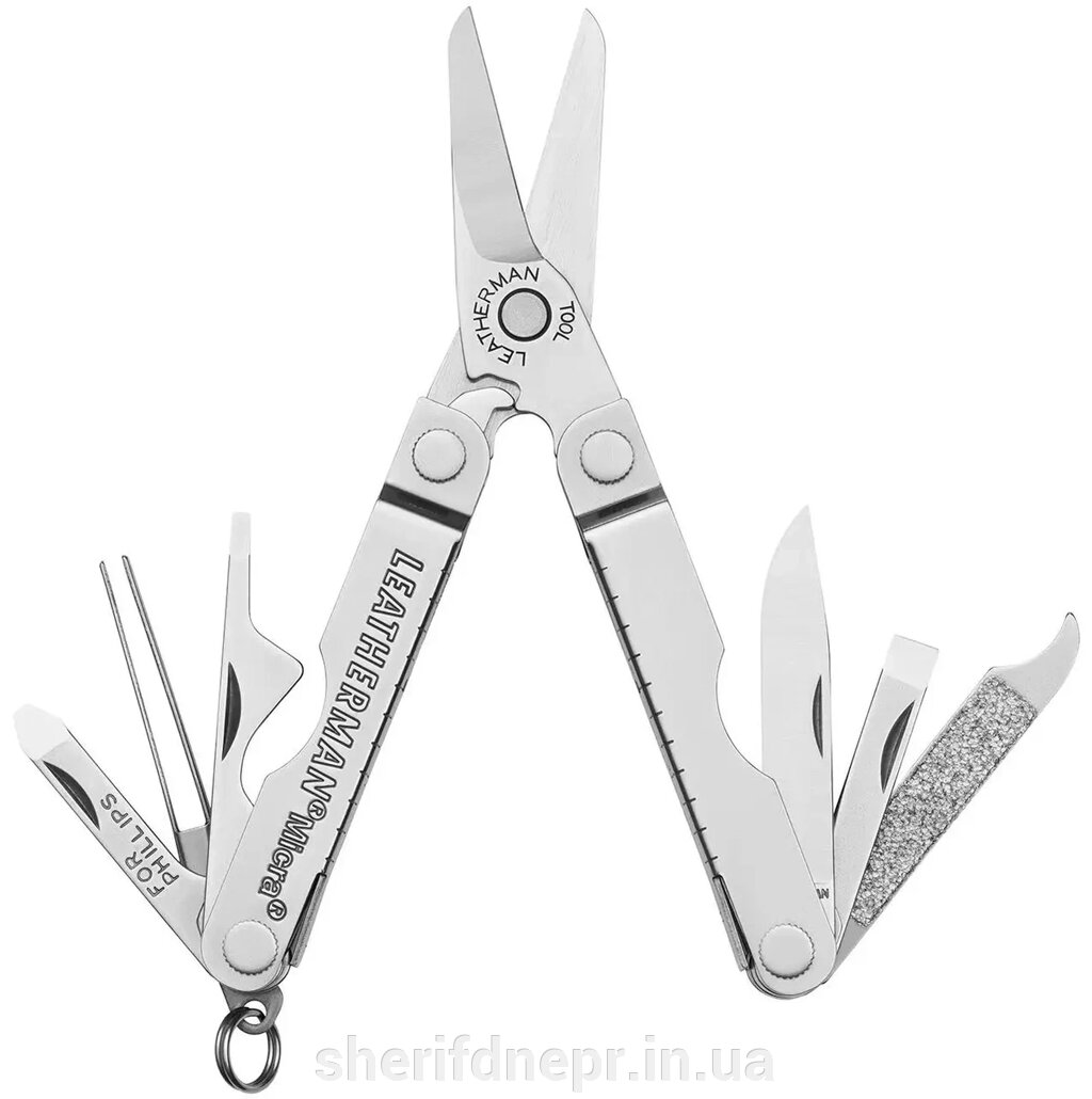 Мультитул Leatherman Micra, картонна коробка 64010181N від компанії ВОЄНТОРГ Шериф - фото 1