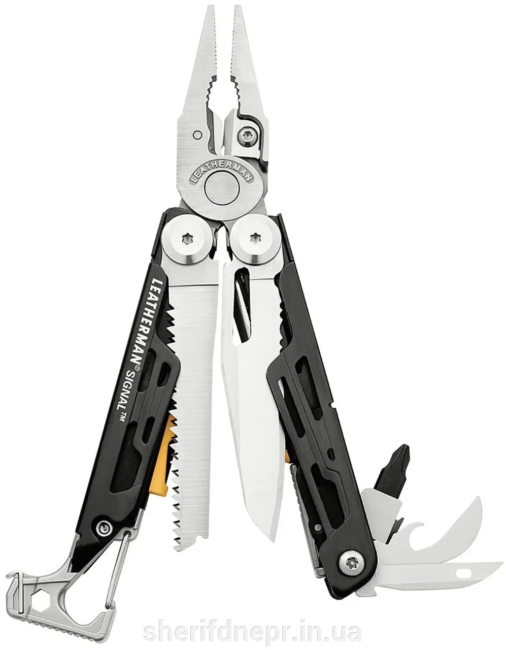 Мультитул Leatherman Signal, синтетичний чохол ID-832265 від компанії ВОЄНТОРГ Шериф - фото 1