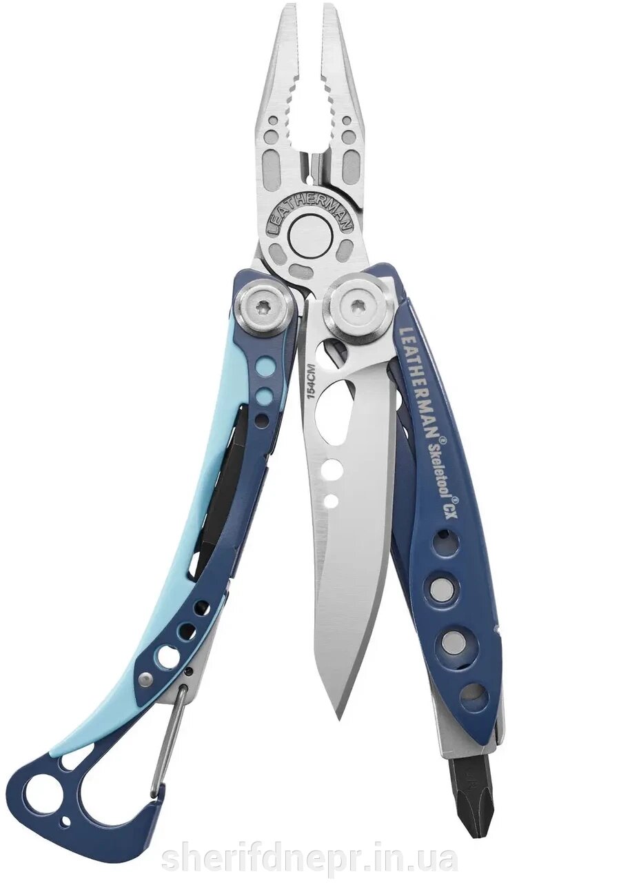 Мультитул Leatherman Skeletool CX Nightshade ID-833127 від компанії ВОЄНТОРГ Шериф - фото 1