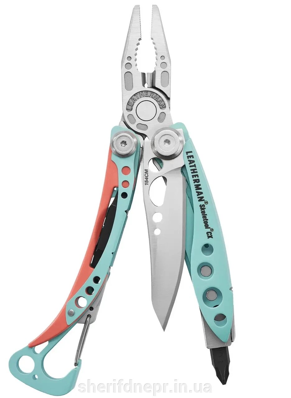 Мультитул Leatherman Skeletool CX Paradise ID-833135 від компанії ВОЄНТОРГ Шериф - фото 1