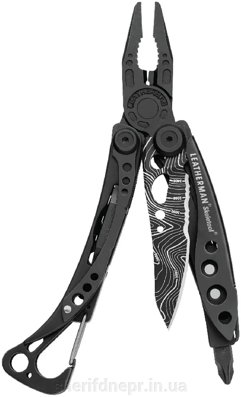 Мультитул Leatherman Skeletool Topo ID-832755 від компанії ВОЄНТОРГ Шериф - фото 1