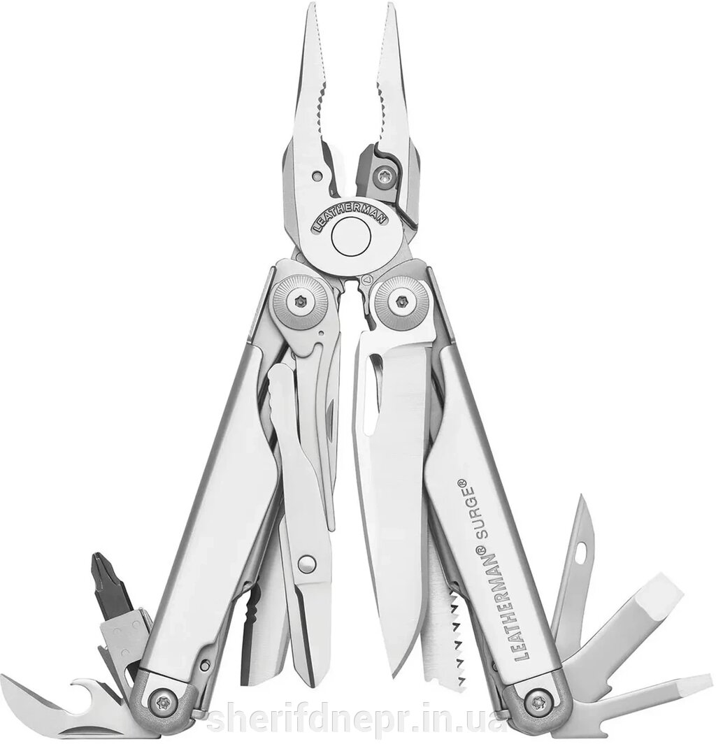 Мультитул Leatherman Surge, синтетичний чохол ID-830165 від компанії ВОЄНТОРГ Шериф - фото 1