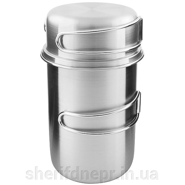 Набір кухлів Tatonka Handle Mug 850 Set, Silver від компанії ВОЄНТОРГ Шериф - фото 1