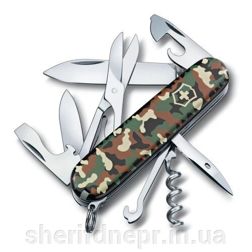 Ніж Victorinox Climber Camouflage 1.3703.94 від компанії ВОЄНТОРГ Шериф - фото 1