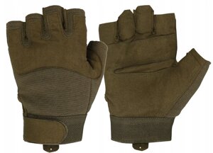 Рукавички тактичні без пальців Mil-Tec Army Fingerless Olive