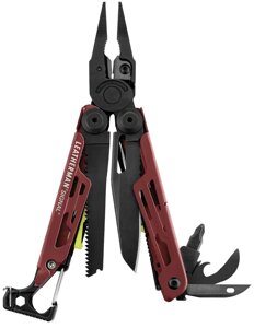 Мультитул Leatherman Signal Crimson, синтетичний чохол ID-832745