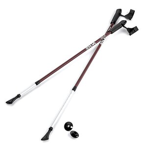 Палиці для скандинавської ходьби Silva Walking Poles , 104-140 см, red