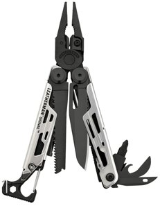 Мультитул Leatherman Signal Black & Silver, синтетичний чохол ID-832625