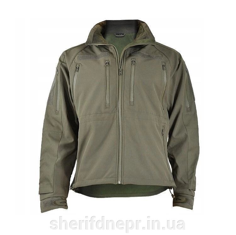 Куртка армійська тактична MIL-TEC Soft. Shell Olive, 10859001 - огляд
