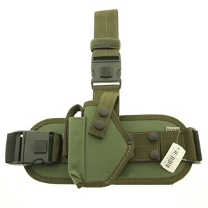 Кобура стегнова під ПМ шульга (cordura 1000d, олива) 12292L