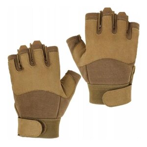 Рукавички без пальців Mil-Tec Fingerless Coyote