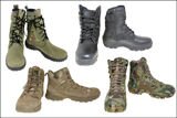 Армійське взуття (чоботи, бері, тактичні, тропічні та відстеження взуття)