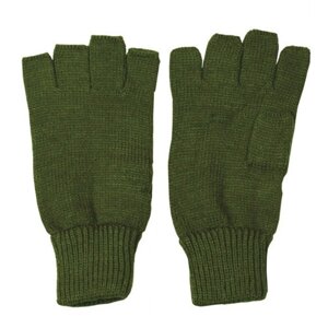 Рукавички Kombat UK Fingerless Gloves Olive kb-fg-olgr