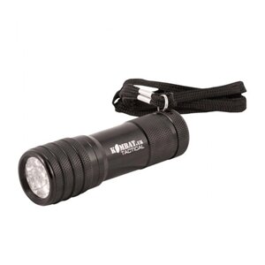 Ліхтарик тактичний ручний KOMBAT UK 9 LED Tactical torch kb-9ltt