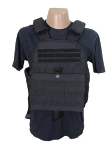 Жилет розвантажувальний під бронеплити Molle PLATE CARRIER VEST Black 13463102