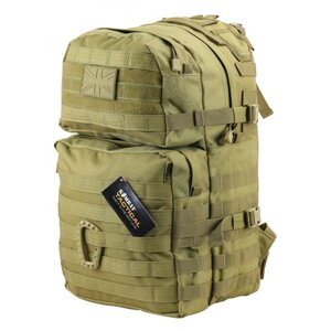 Тактичний Рюкзак 40 літрів KOMBAT UK Medium Assault Pack, койот