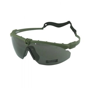 Тактичні окуляри KOMBAT UK Ranger Glasses Smoke Lenses