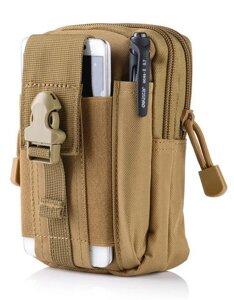 Тактична Сумка поясна Molle EDC Coyote 11944C