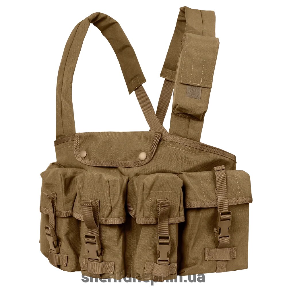 Розвантаження Seven Pocket Chest Rig Condor (coyote brown) CR-498 від компанії ВОЄНТОРГ Шериф - фото 1