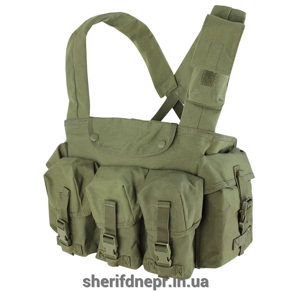 Розвантаження Seven Pocket Chest Rig Condor (olive) CR-001 від компанії ВОЄНТОРГ Шериф - фото 1