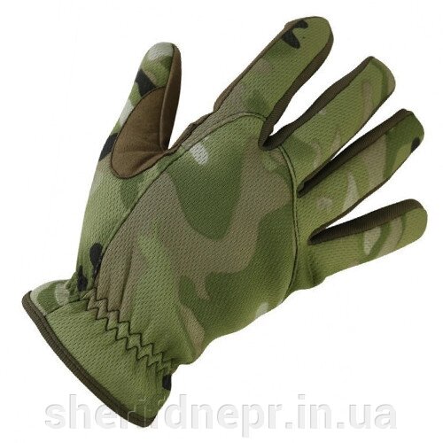 Рукавички тактичні KOMBAT UK Delta Fast Gloves мультикам 15009 від компанії ВОЄНТОРГ Шериф - фото 1