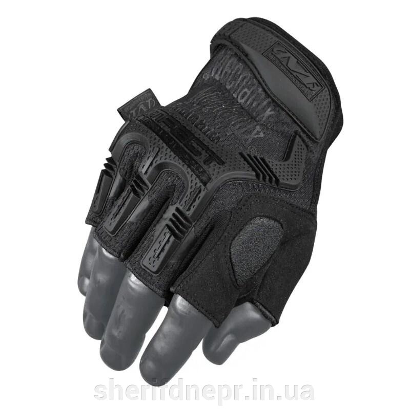 Рукавички тактичні Mechanix M-Pact Fingerless Black від компанії ВОЄНТОРГ Шериф - фото 1