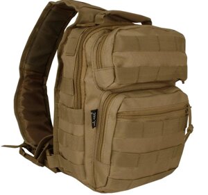 Рюкзак через плече Assault MIL-TEC Coyote, 8 літрів 14059105