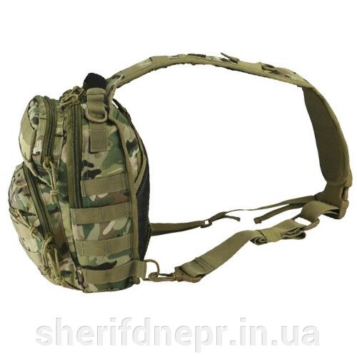 Рюкзак однолямочний KOMBAT UK Mini Molle Recon Shoulder Bag (Multicam) від компанії ВОЄНТОРГ Шериф - фото 1