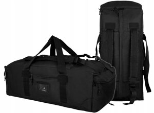 Сумка-рюкзак чорна MIL-TEC Black 70 літрів