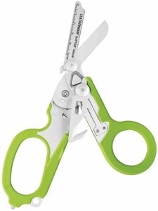 Тактичні медичні ножиці Leatherman Raptor Rescue Green, utility чохол ID-832335