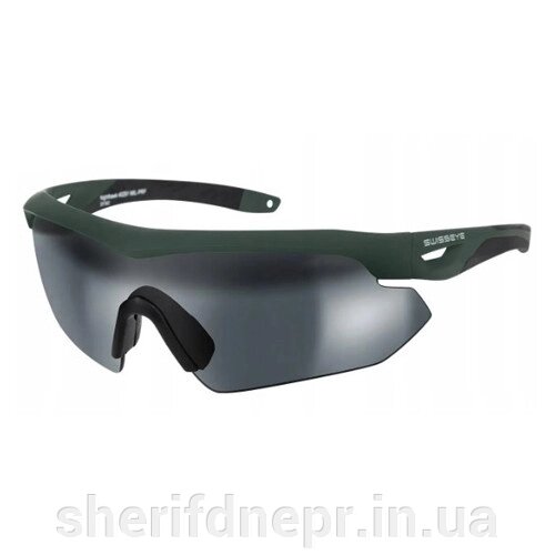 Тактичні окуляри балістичні Swiss Eye Nighthawk Olive 15624621 від компанії ВОЄНТОРГ Шериф - фото 1