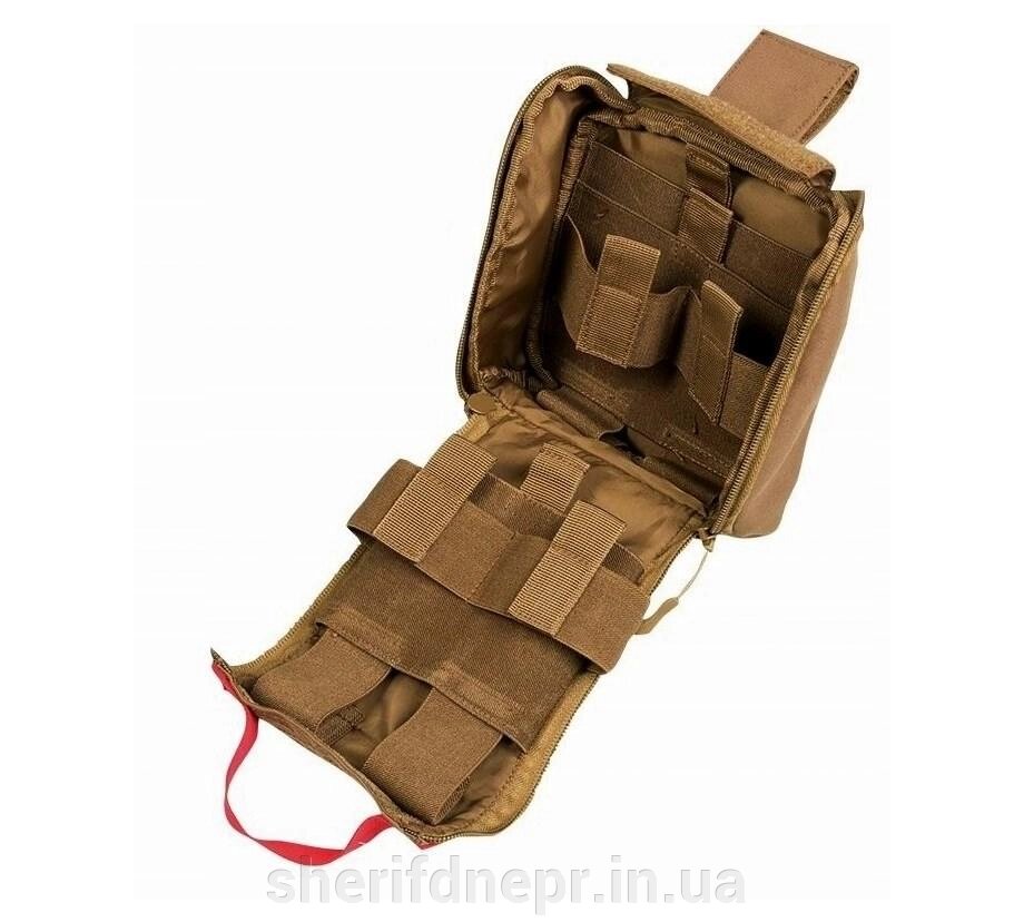 Тактичний підсумок для аптечки IFAK Rip OFF, Pouch Laser Cut, dark coyote від компанії ВОЄНТОРГ Шериф - фото 1