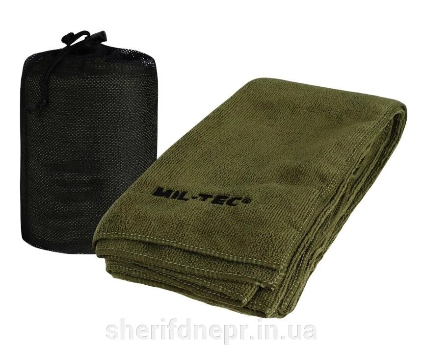 Тактичний рушник Microfibre (120 x 60 см) Olive 16011111 від компанії ВОЄНТОРГ Шериф - фото 1