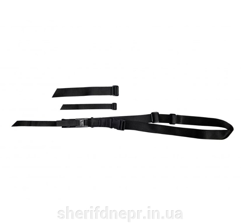 Триточковий ремінь  Silent Sling Black Magnetic  3305099 від компанії ВОЄНТОРГ Шериф - фото 1