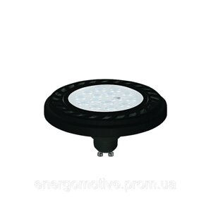 9343 Лампа nowodvorski reflector LED 9W, 3000K, GU10, ES111, ANGLE 30, LENS, BLACK CN